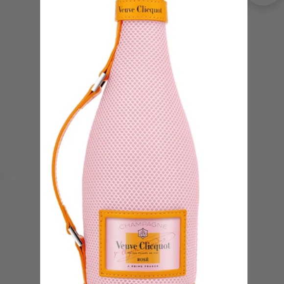 ⭐️LIMITED EDITION COLLECTABLE⭐️VEUVE CHAMPAGNE THERMAL ZIPPER BOTTLE JACKET+GIFT - Picture 2 of 16